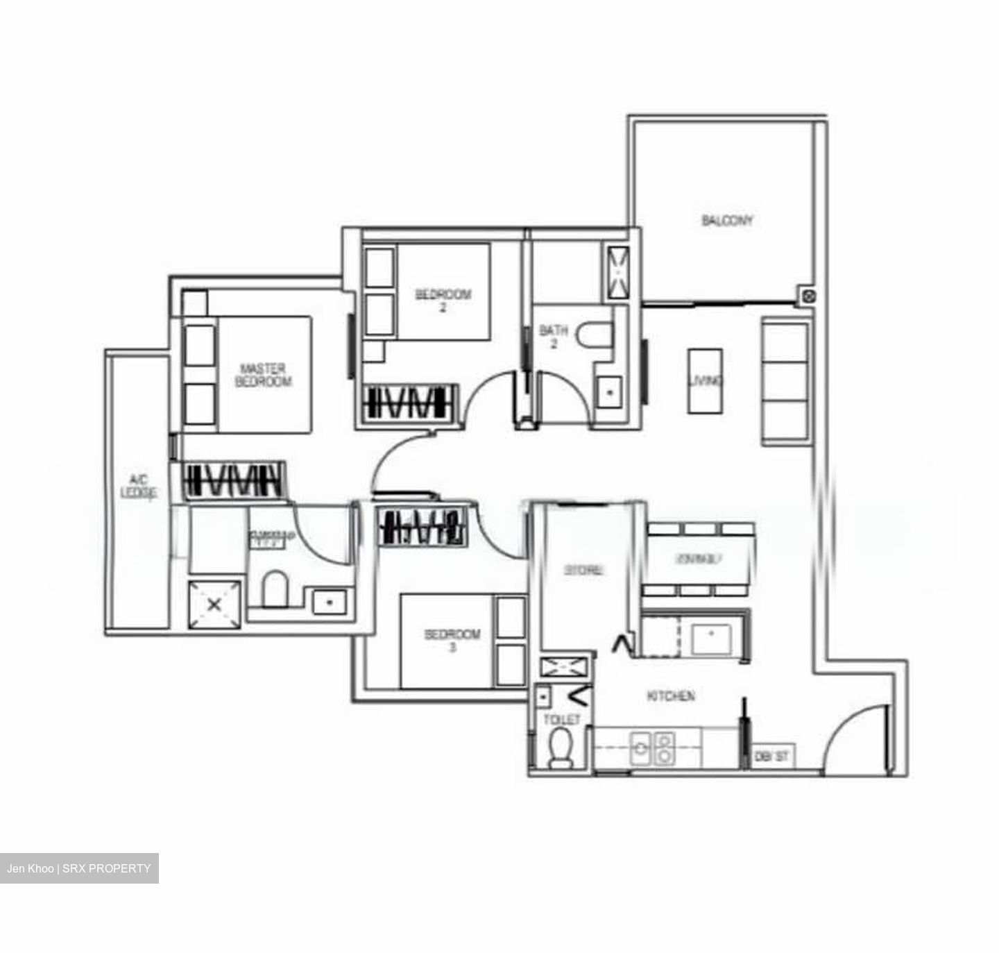 Sky Everton (D2), Apartment #558157811